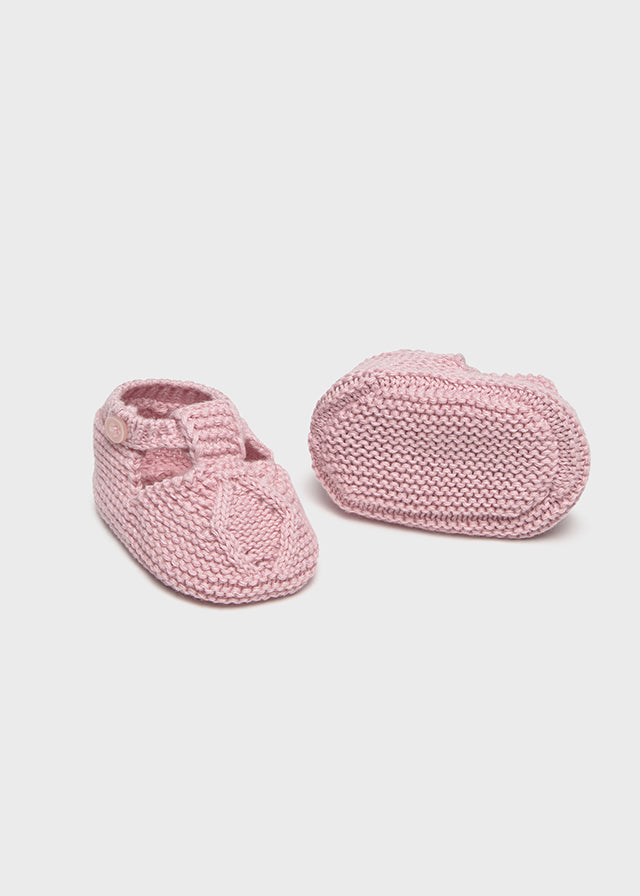 Knit booties