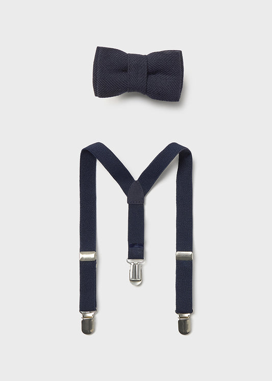 Bowtie & suspender set
