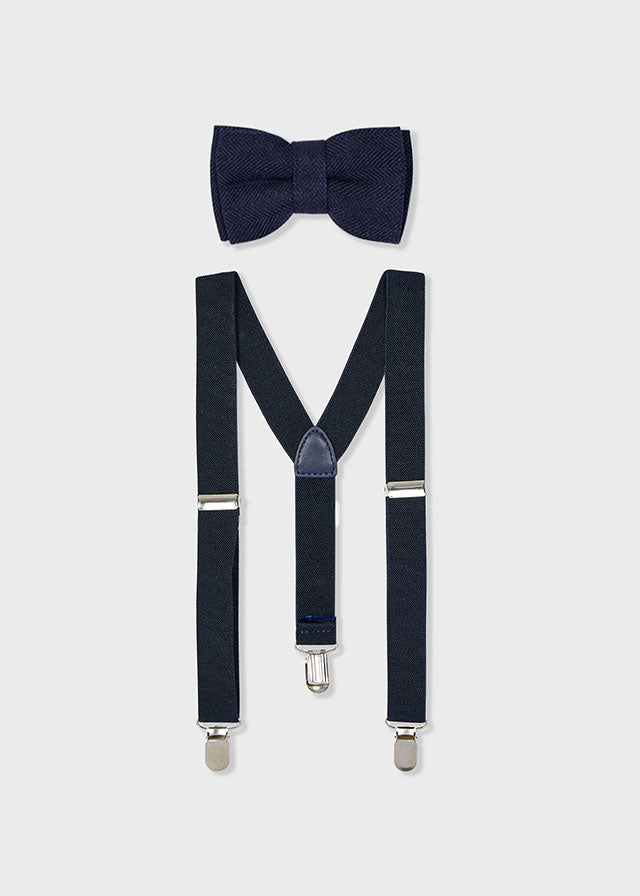 Bowtie & suspender set