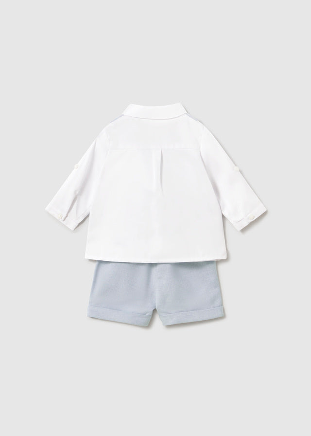 pant shirt set and vest