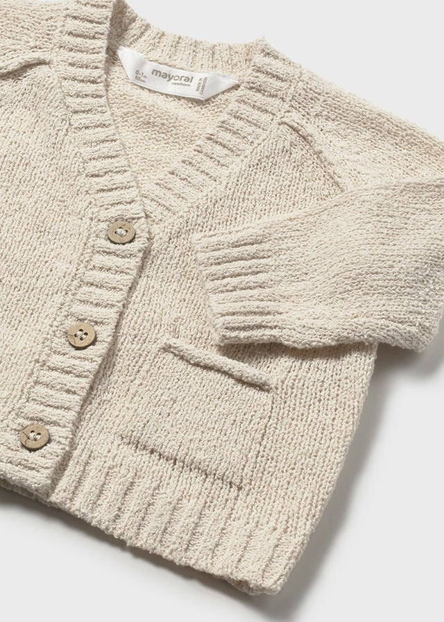Knit cardigan