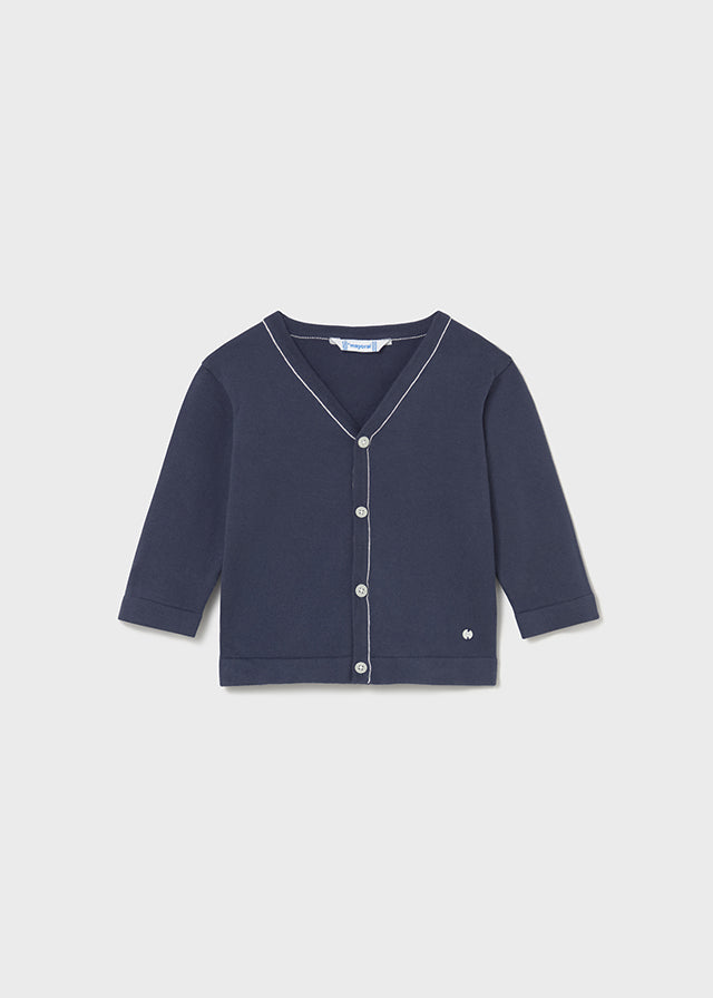 Knit v-neck cardigan
