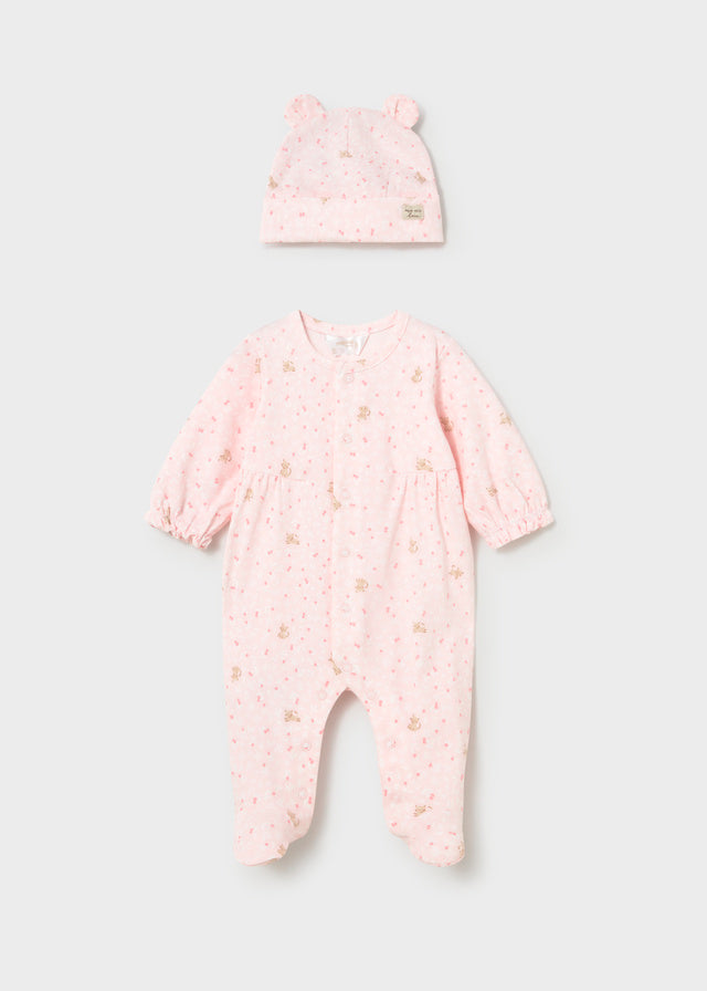 romper and hat
