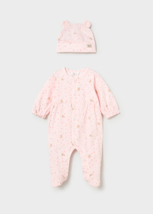 romper and hat