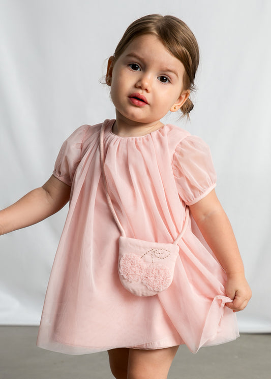 tulle dress w/ bag