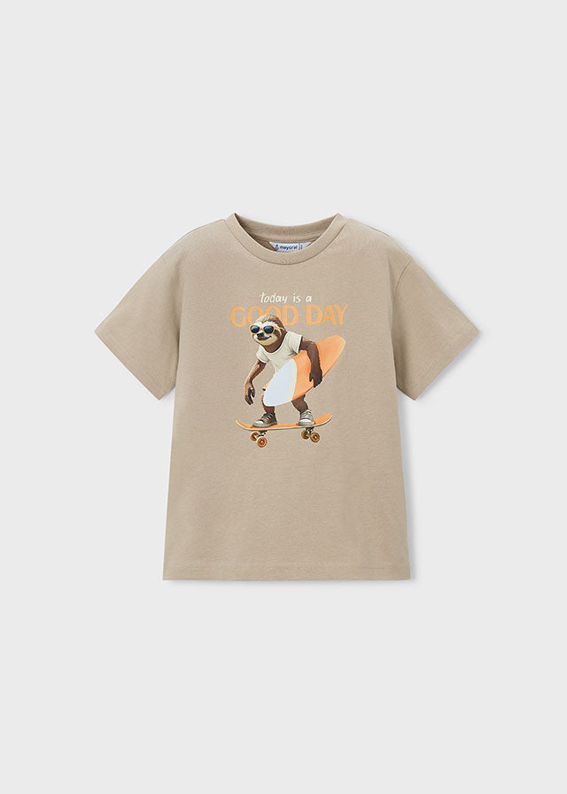 Shirt "good day" applique