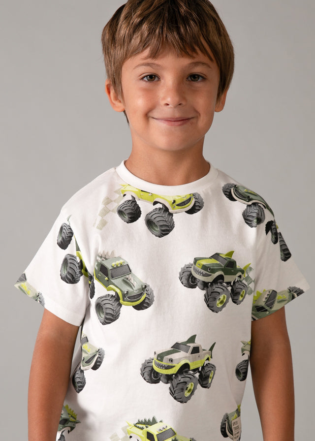 Printed s/s t-shirt