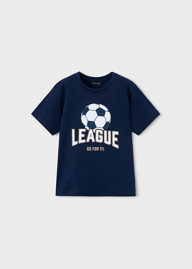 Shirt "league" applique