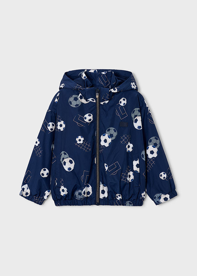 Printed windbreaker