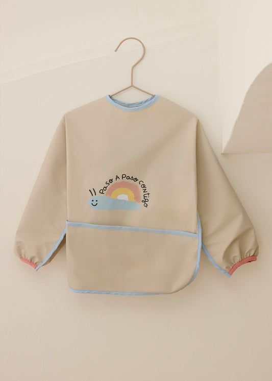 bib with sleeves