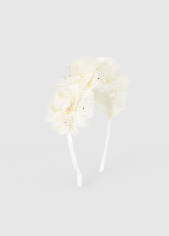 Tul flower headband